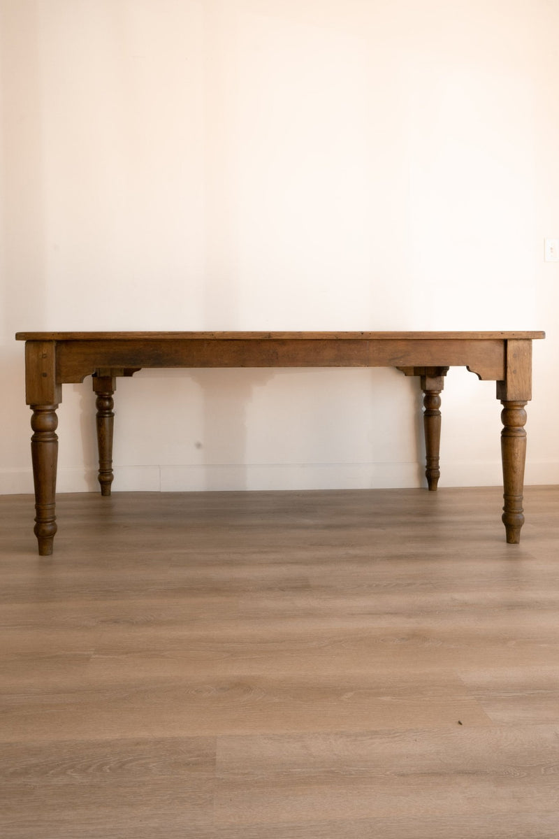Large Early Victorian Pine Dairy Table - IDYLL MANOR