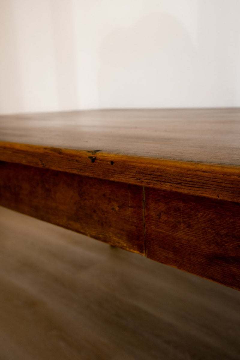 Large Early Victorian Pine Dairy Table - IDYLL MANOR