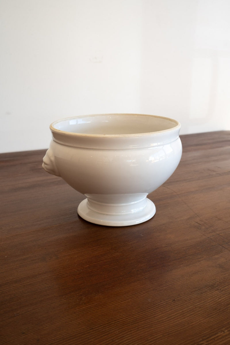 Large French Lion Head Bowls Turreen Bowls - IDYLL MANOR