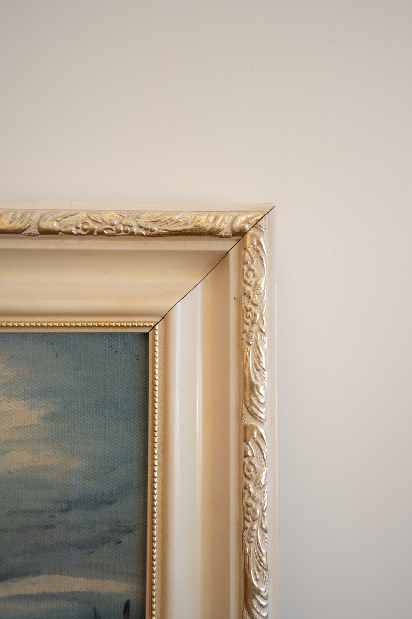 Signed Oil on Canvas | Coastal Scene - IDYLL MANOR