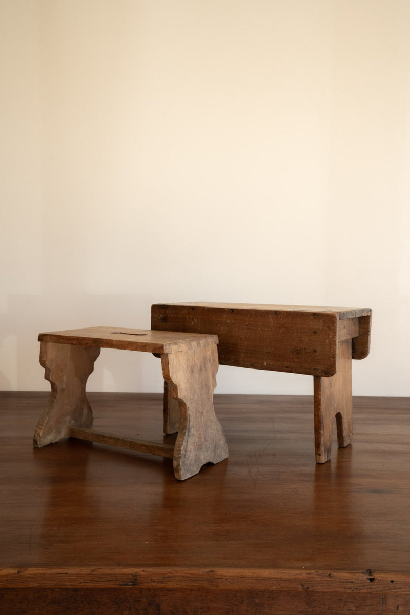 Antique Step Stools - IDYLL MANOR