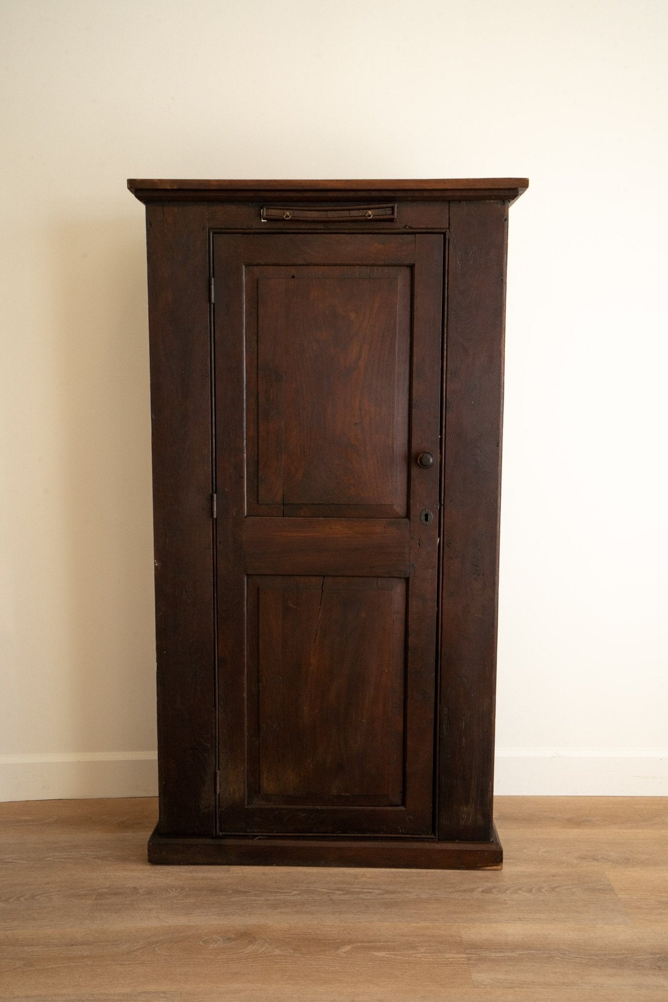 Dark Oak Georgian Hall Cabinet Cupboard - IDYLL MANOR