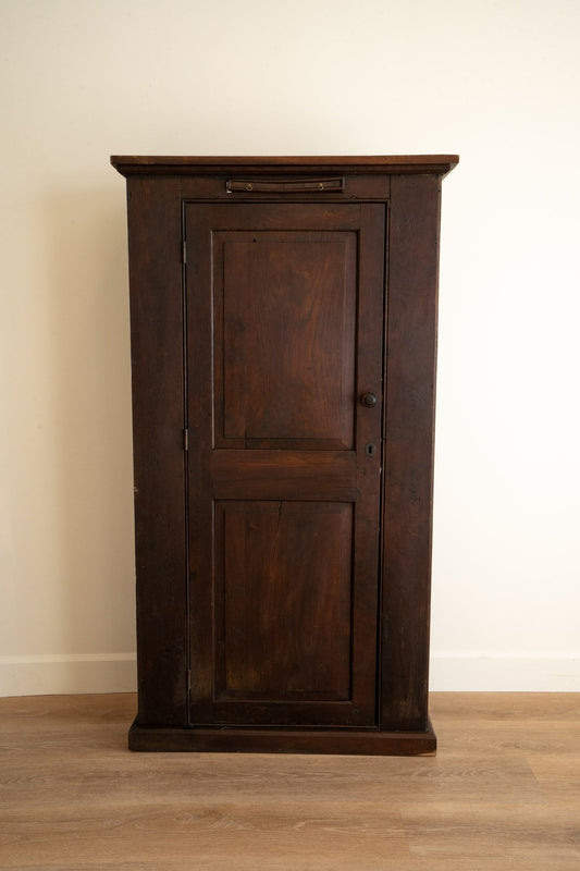 Dark Oak Georgian Hall Cabinet Cupboard - IDYLL MANOR