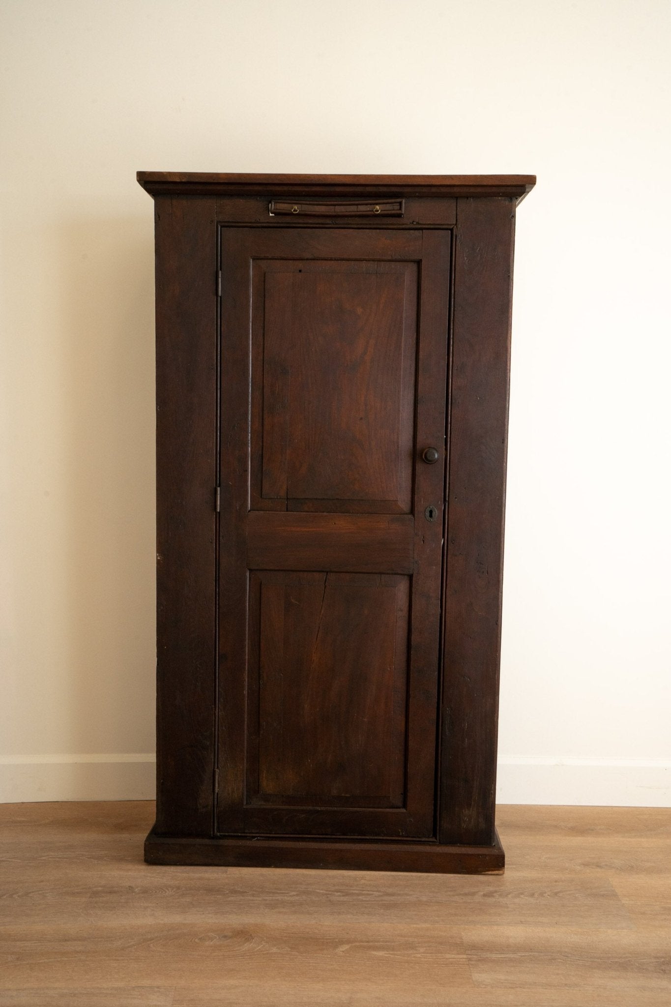 Dark Oak Georgian Hall Cabinet Cupboard - IDYLL MANOR