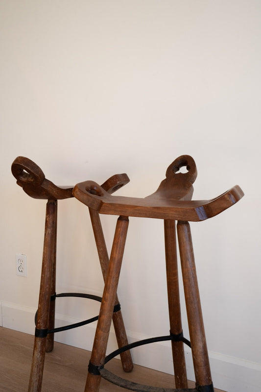 Spanish Stool | 2 Available - IDYLL MANOR