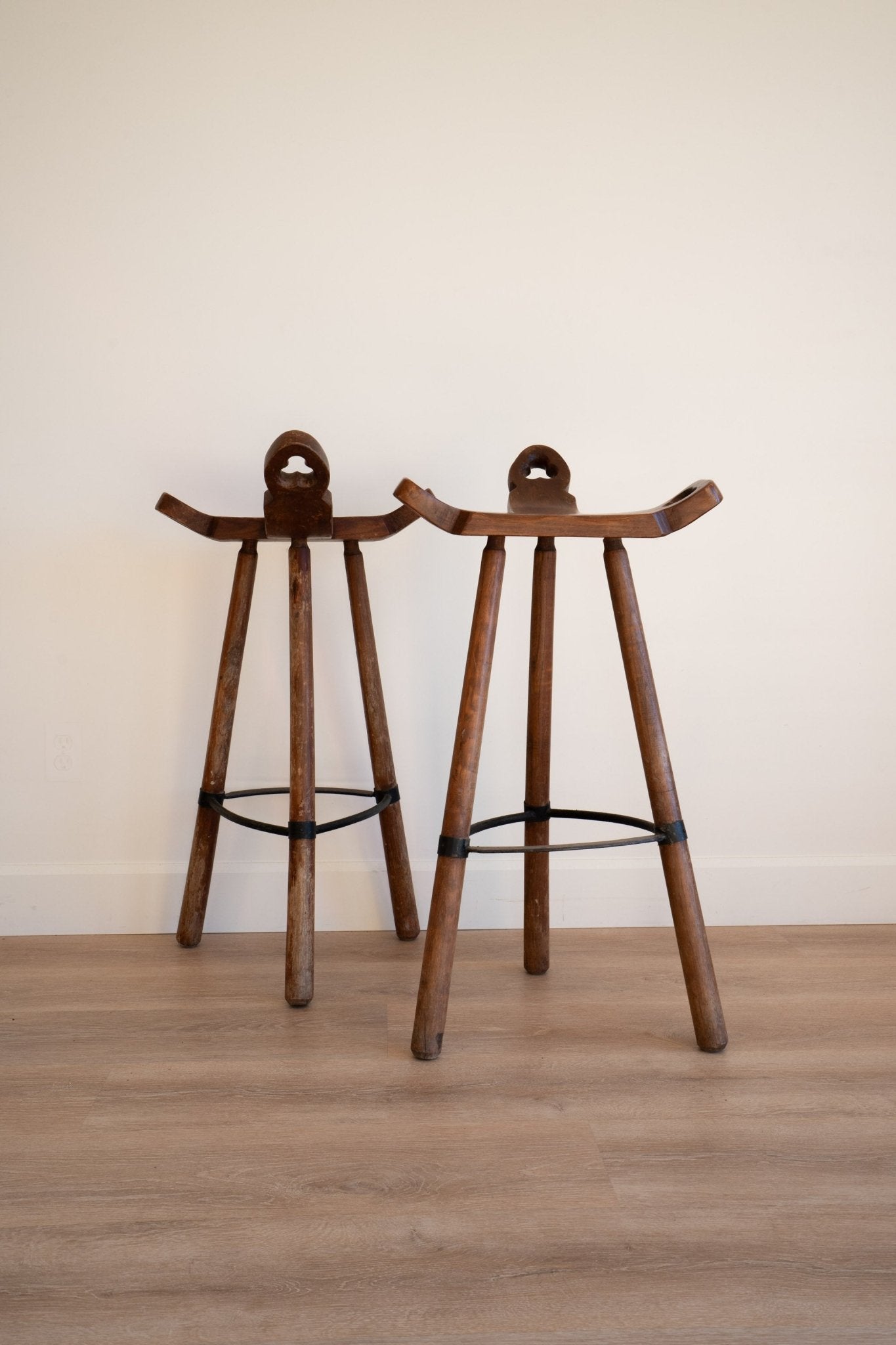 Spanish Stool | 2 Available - IDYLL MANOR