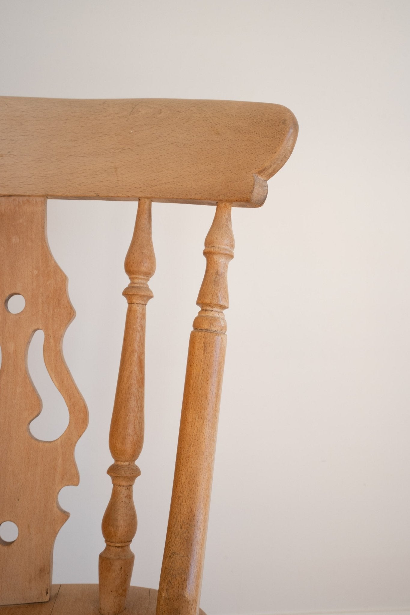 Set of 4 Fiddleback English Dining Chairs - IDYLL MANOR