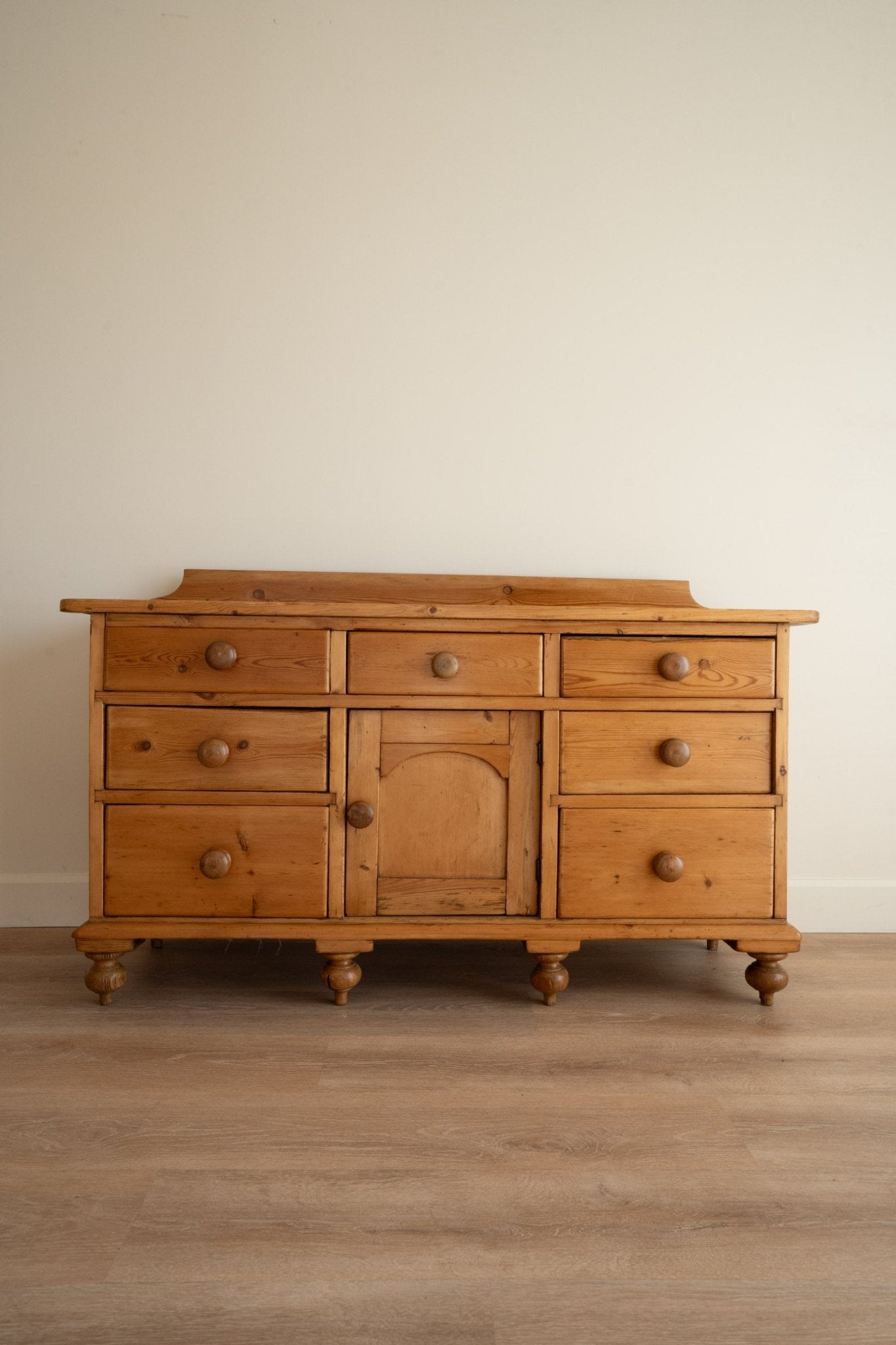 Pine Sideboard With Lip - IDYLL MANOR