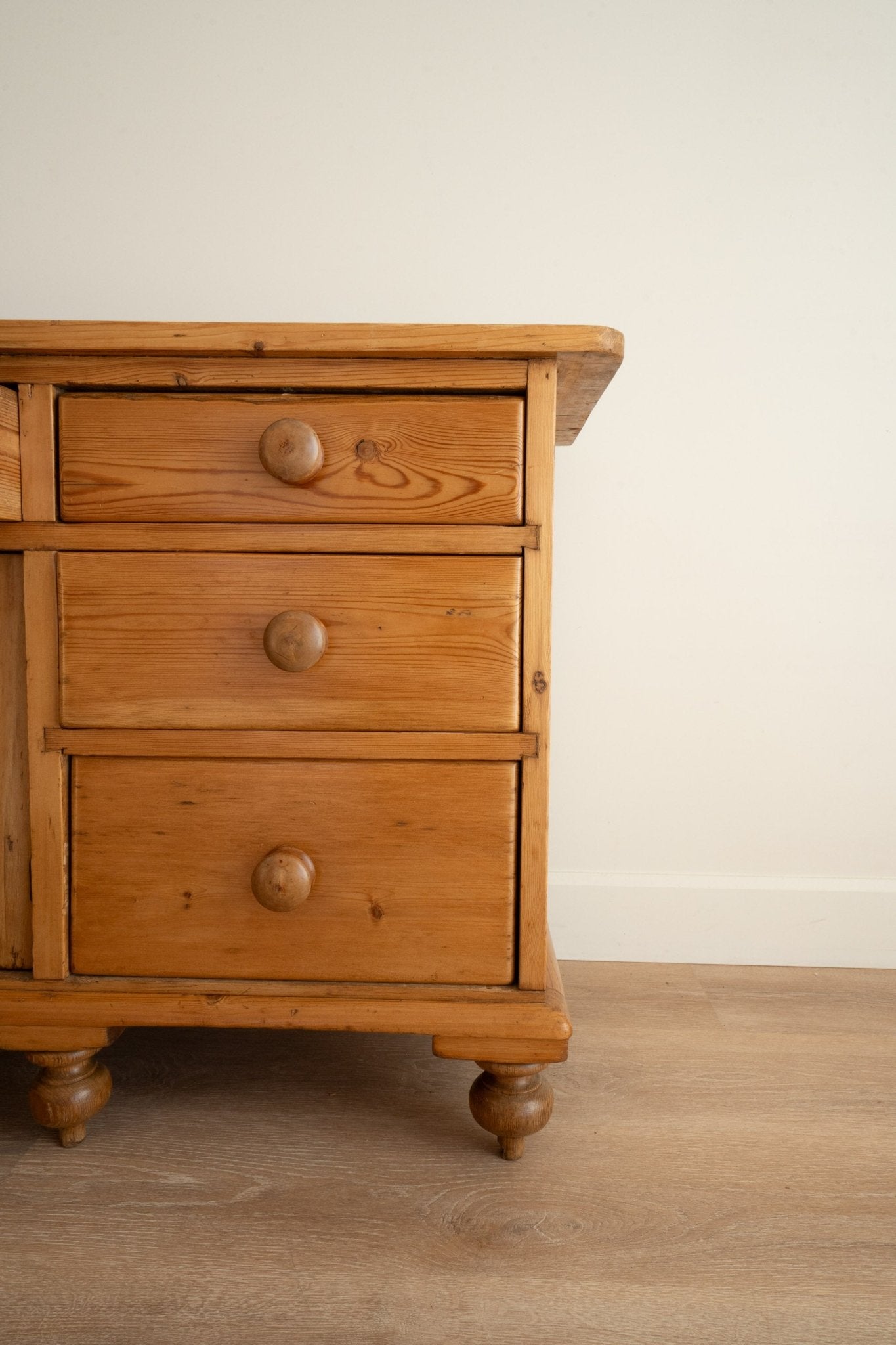 Pine Sideboard With Lip - IDYLL MANOR