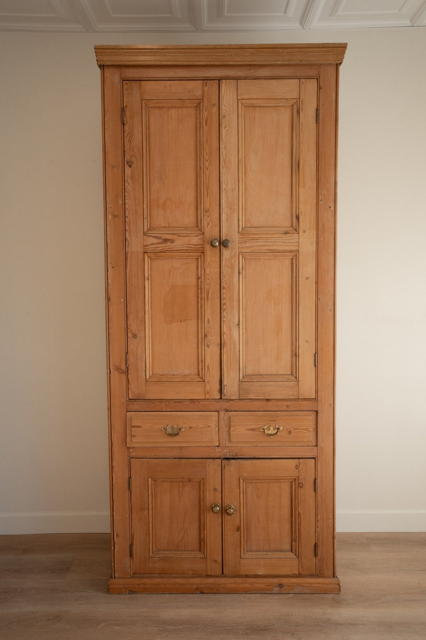 Very Tall Housekeepers Cupboard - IDYLL MANOR