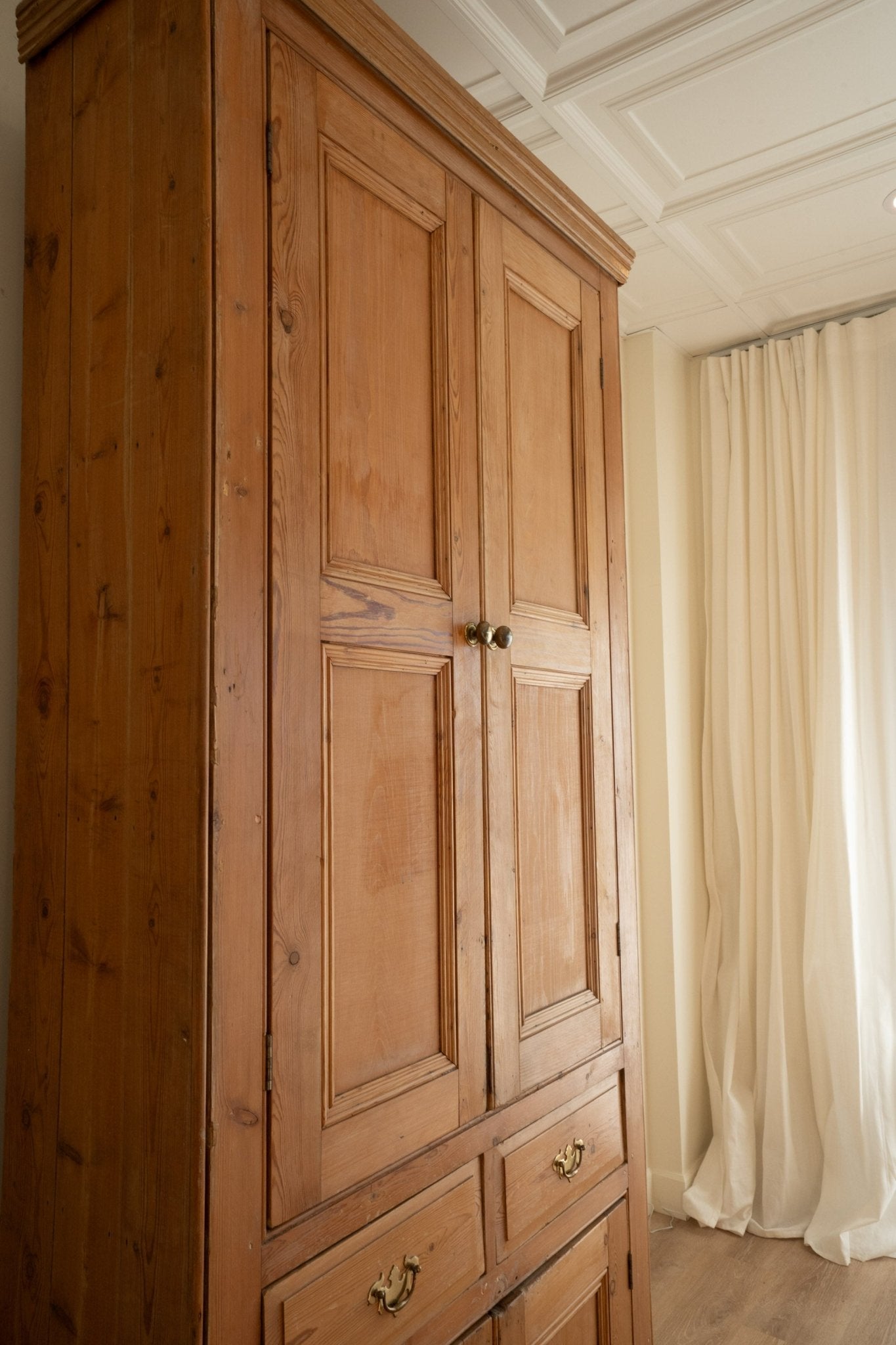Very Tall Housekeepers Cupboard - IDYLL MANOR