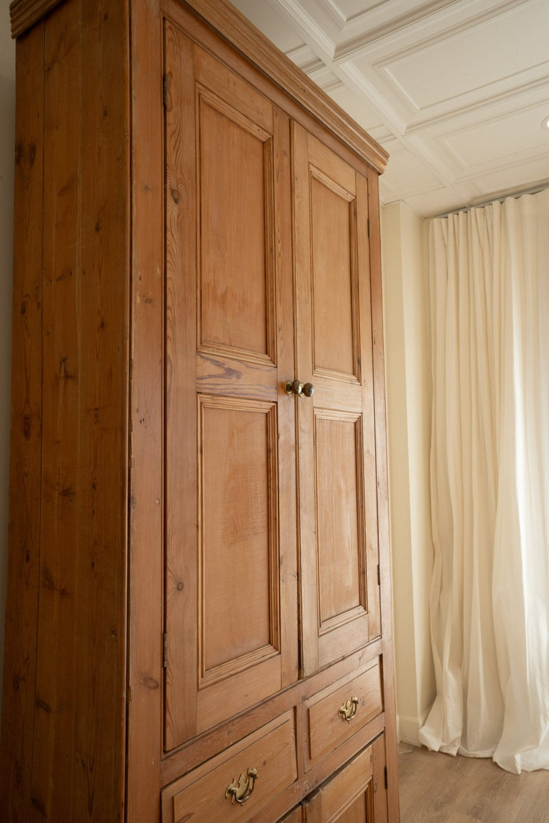 Very Tall Housekeepers Cupboard - IDYLL MANOR