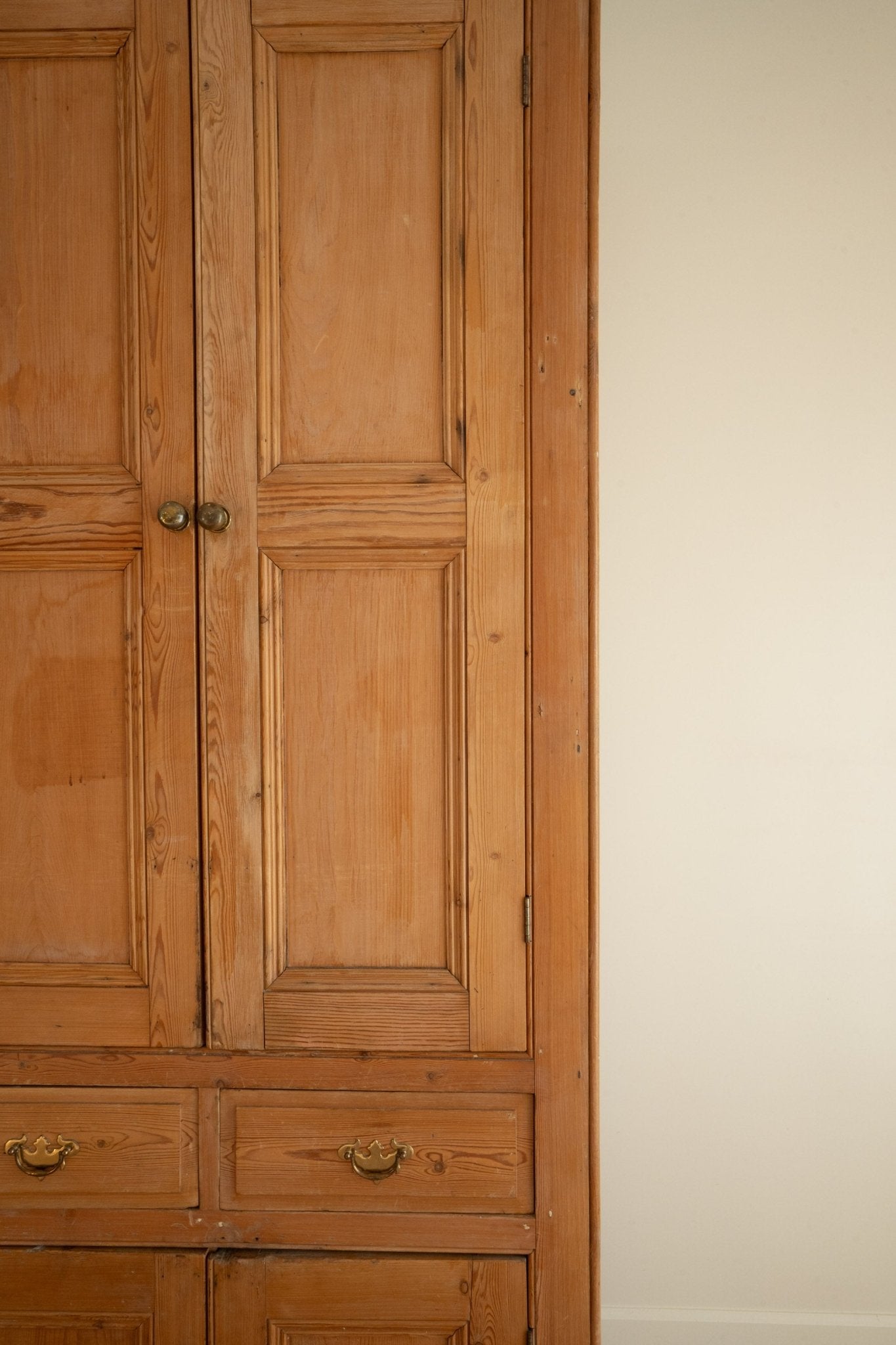 Very Tall Housekeepers Cupboard - IDYLL MANOR