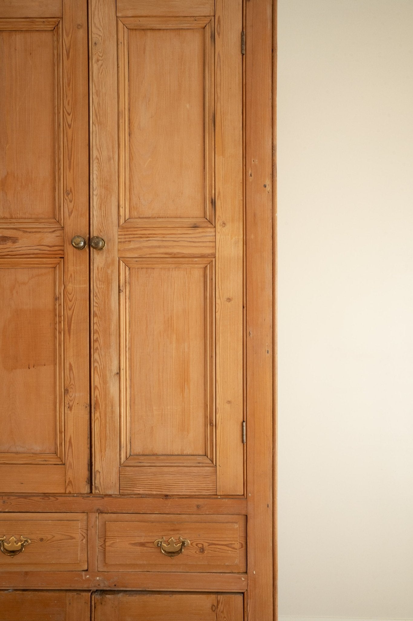 Very Tall Housekeepers Cupboard - IDYLL MANOR