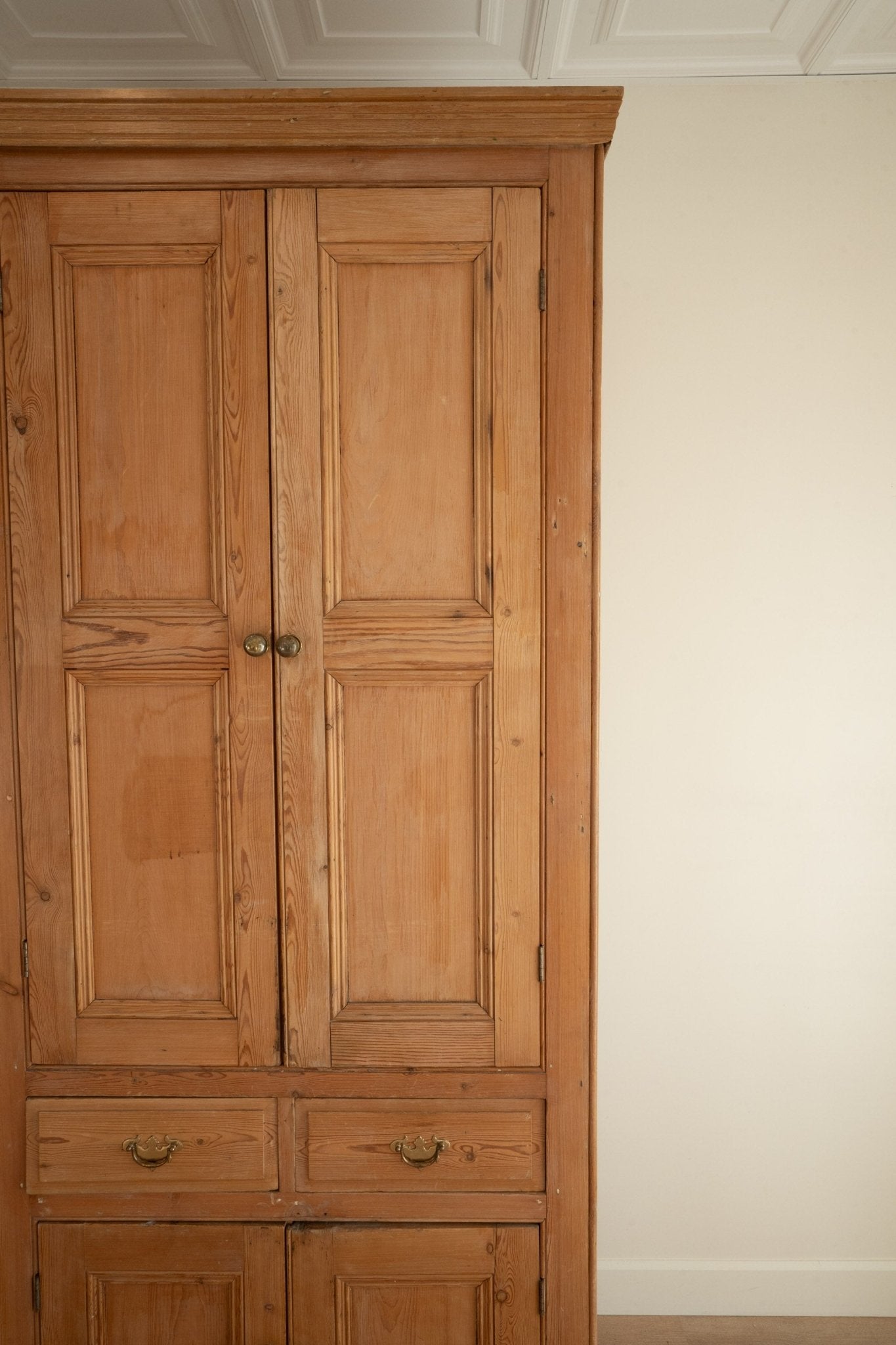 Very Tall Housekeepers Cupboard - IDYLL MANOR