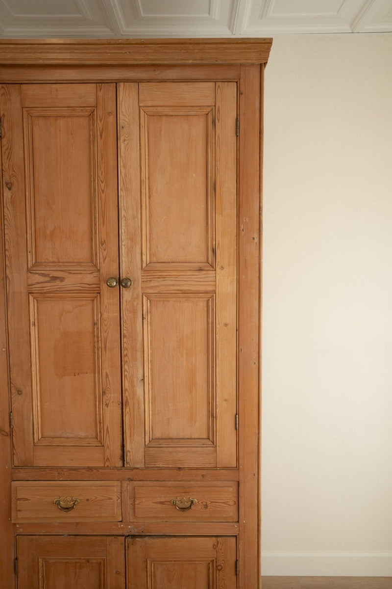 Very Tall Housekeepers Cupboard - IDYLL MANOR