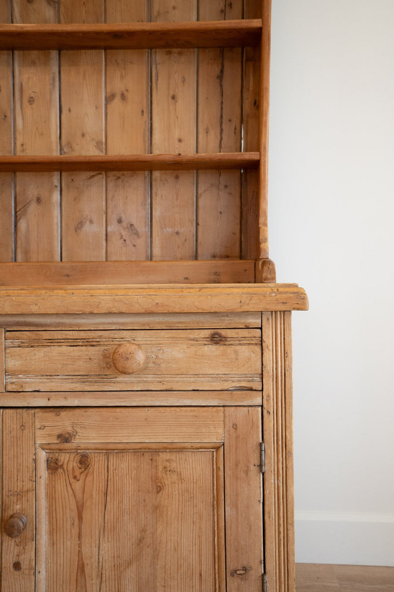 Antique Pine Welsh Dresser - IDYLL MANOR
