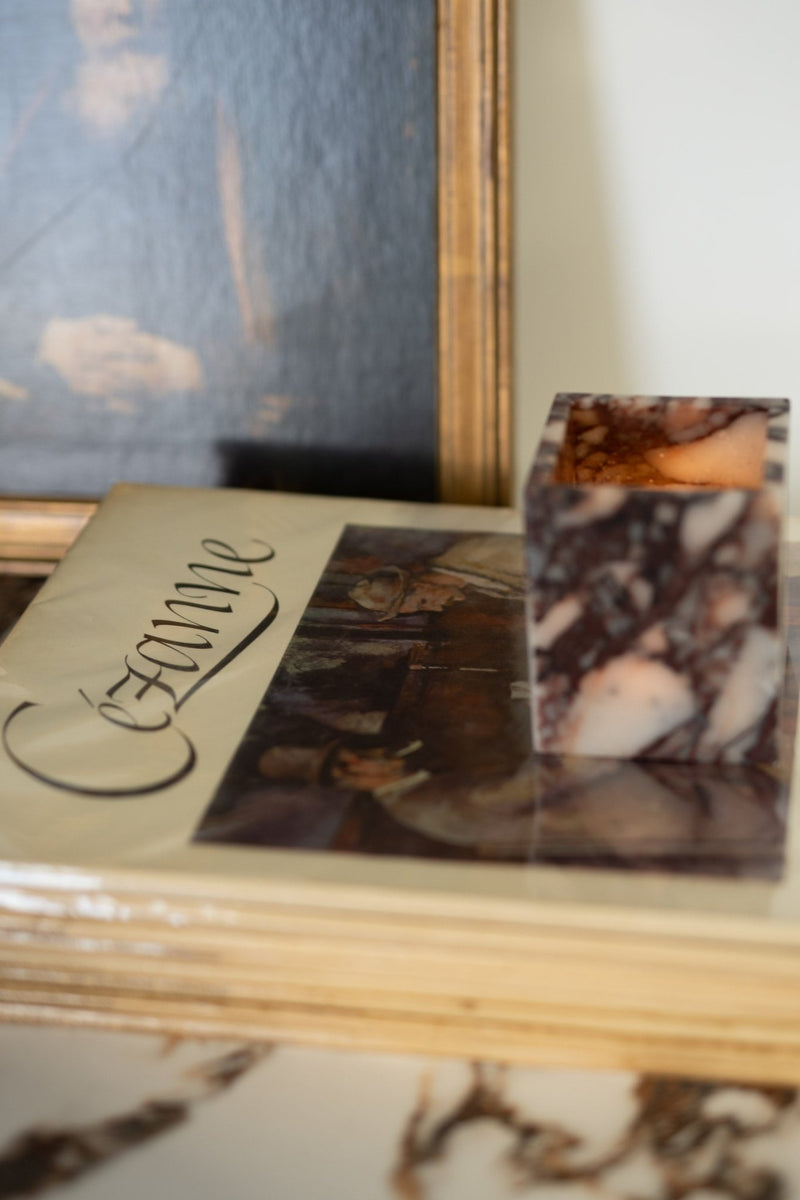 Calacatta Viola Marble Non Toxic Candle | Santal 26 - IDYLL MANOR