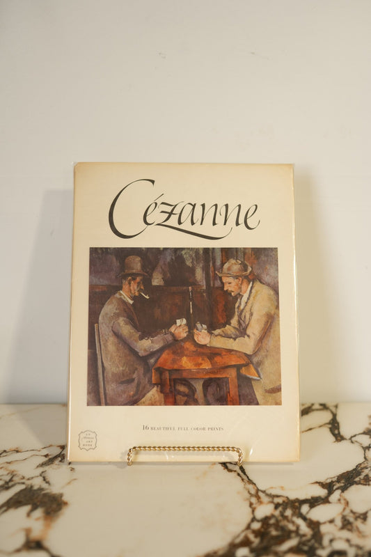 Large Vintage Art Print Coffee Table Book | Cézanne - IDYLL MANOR