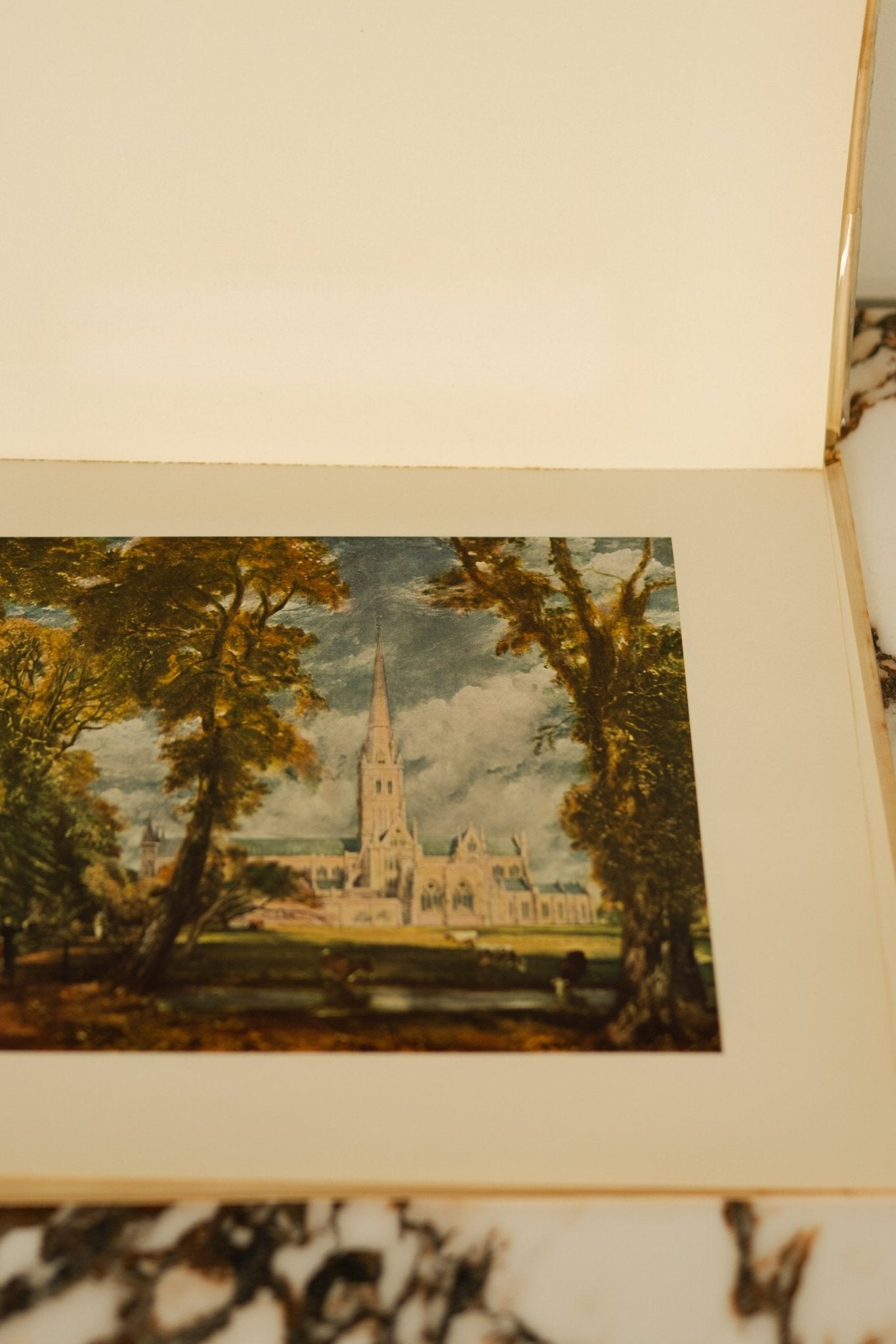 Large Vintage Art Print Coffee Table Book | Great Landscapes - IDYLL MANOR