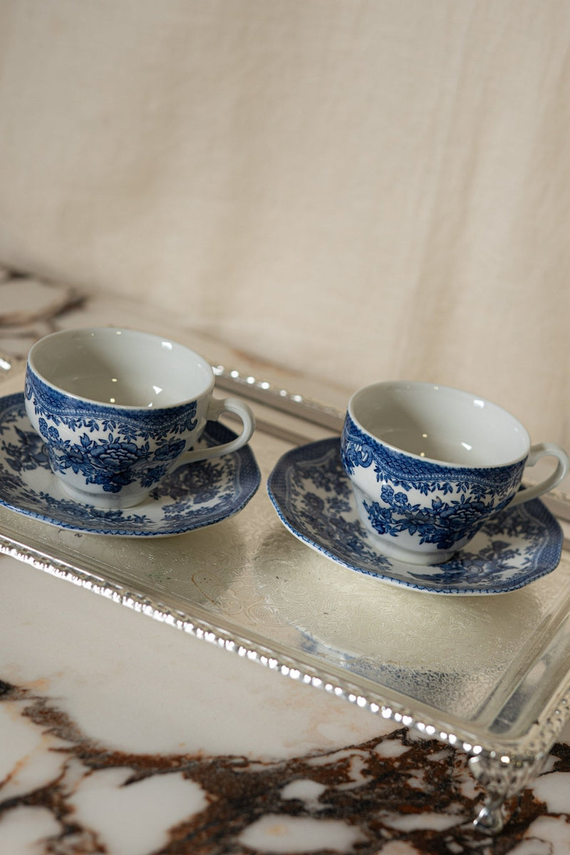 Asiatic Pheasant Collection | Sets of 4 (Plates + Teacups) - IDYLL MANOR