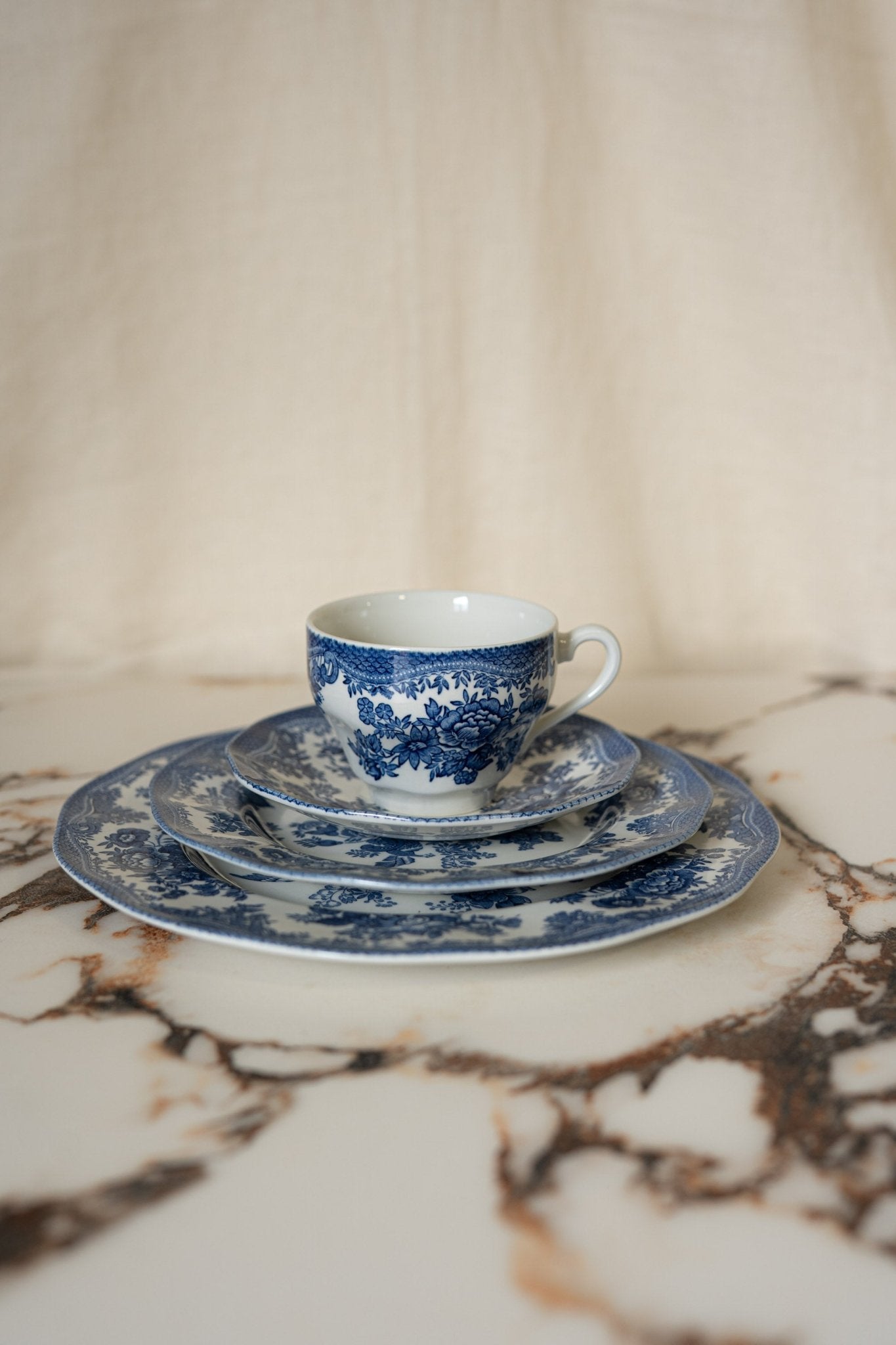 Asiatic Pheasant Collection | Sets of 4 (Plates + Teacups) - IDYLL MANOR
