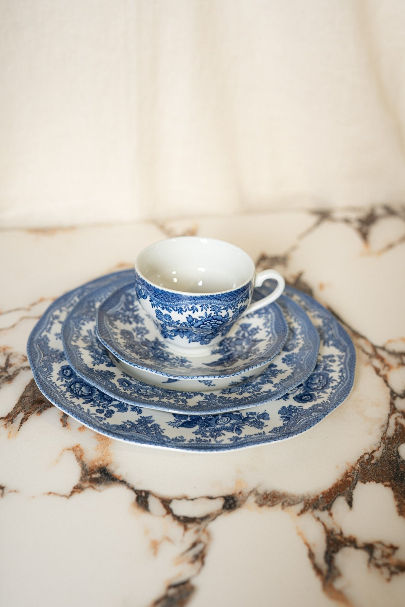 Asiatic Pheasant Collection | Sets of 4 (Plates + Teacups) - IDYLL MANOR