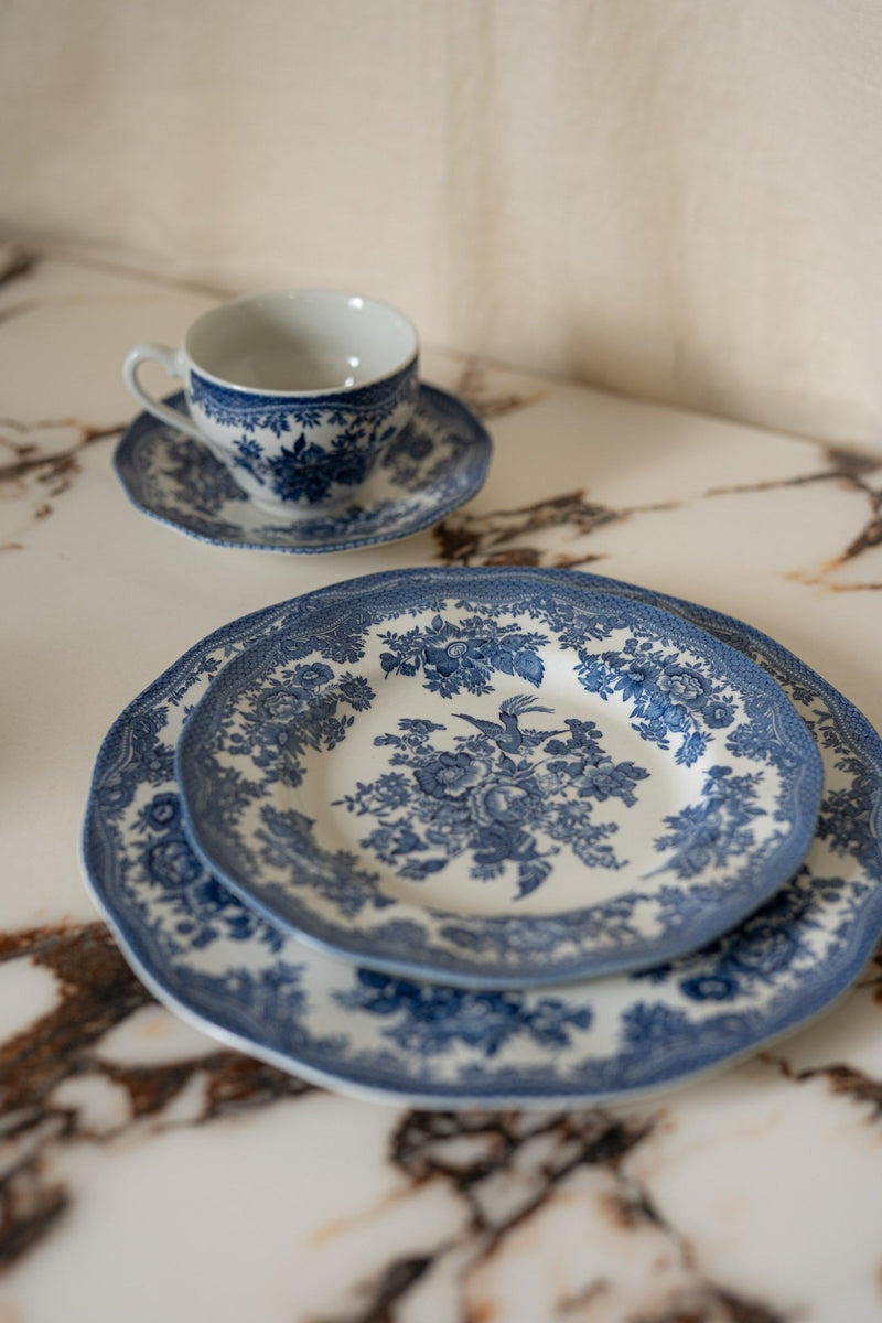 Asiatic Pheasant Collection | Sets of 4 (Plates + Teacups) - IDYLL MANOR