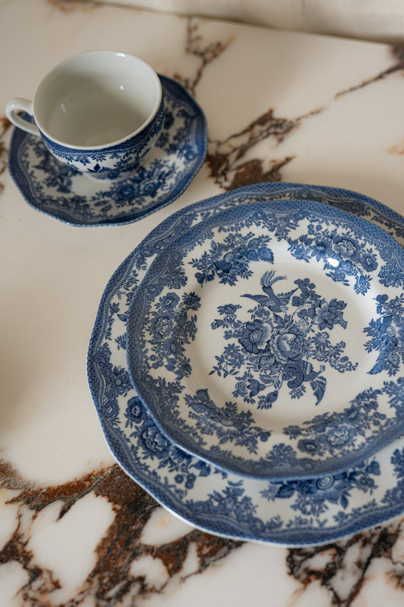 Asiatic Pheasant Collection | Sets of 4 (Plates + Teacups) - IDYLL MANOR