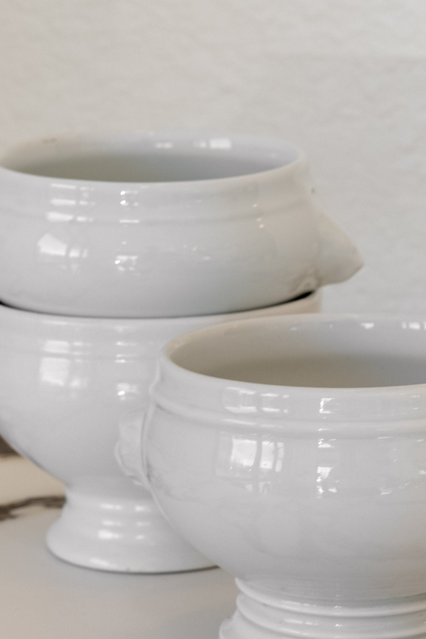 French Lions Head Soup Bowl - IDYLL MANOR