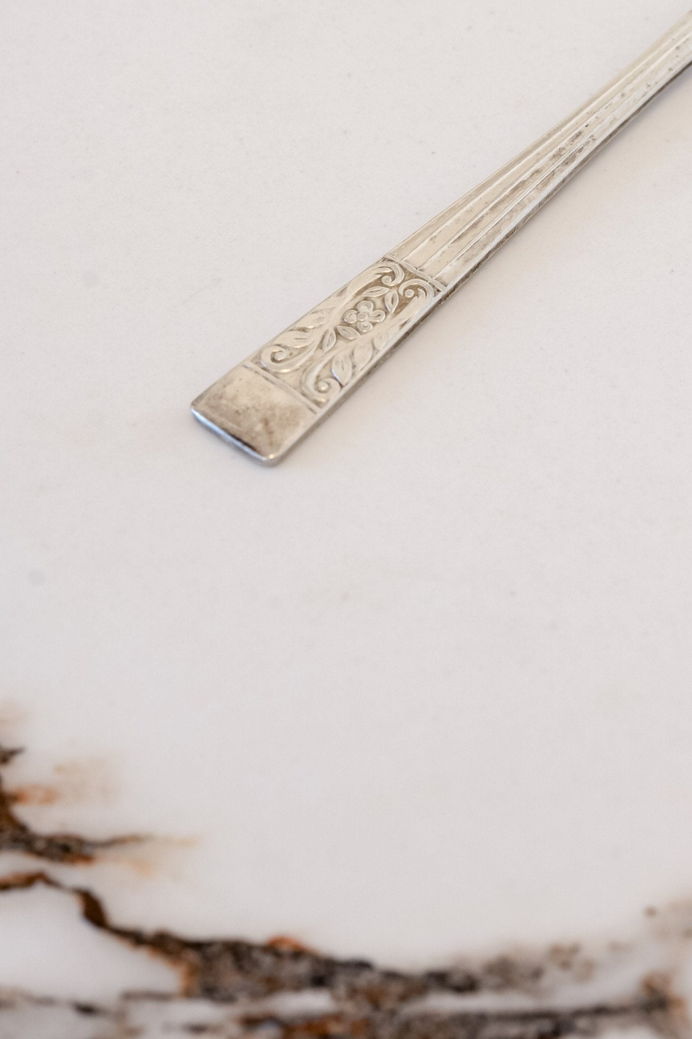 Victorian Silver - Plated Sheffield Serving Forks - IDYLL MANOR