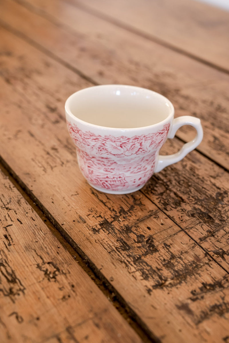 Vintage Transferware Teacups - IDYLL MANOR