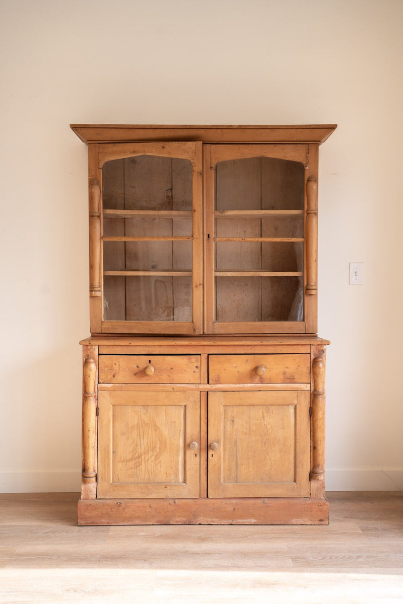 Glass Doors Kitchen Dresser - IDYLL MANOR