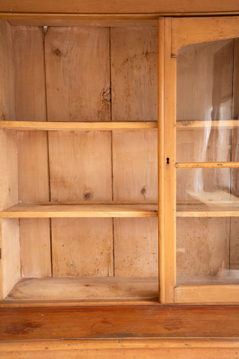 Glass Doors Kitchen Dresser - IDYLL MANOR