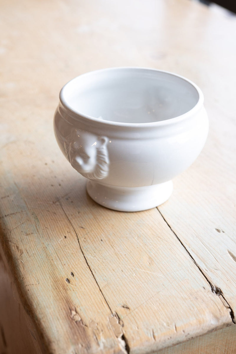 French Lions Head Soup Bowl - IDYLL MANOR