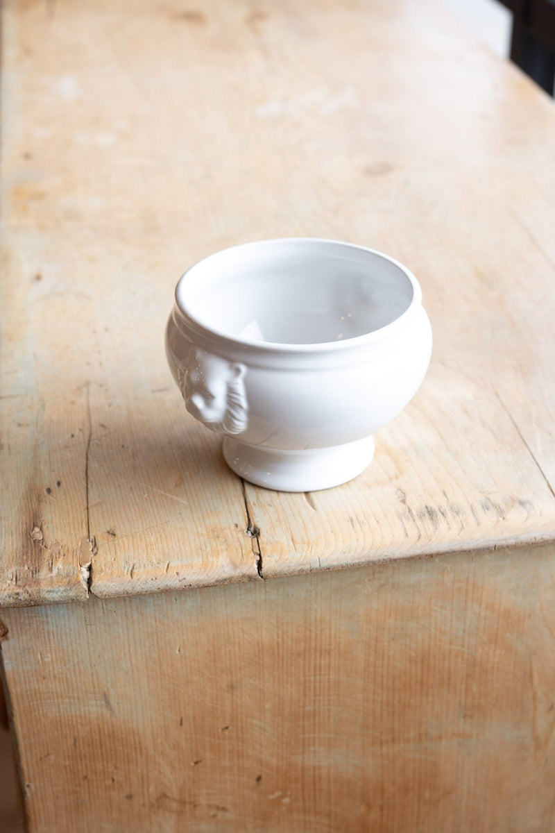 French Lions Head Soup Bowl - IDYLL MANOR