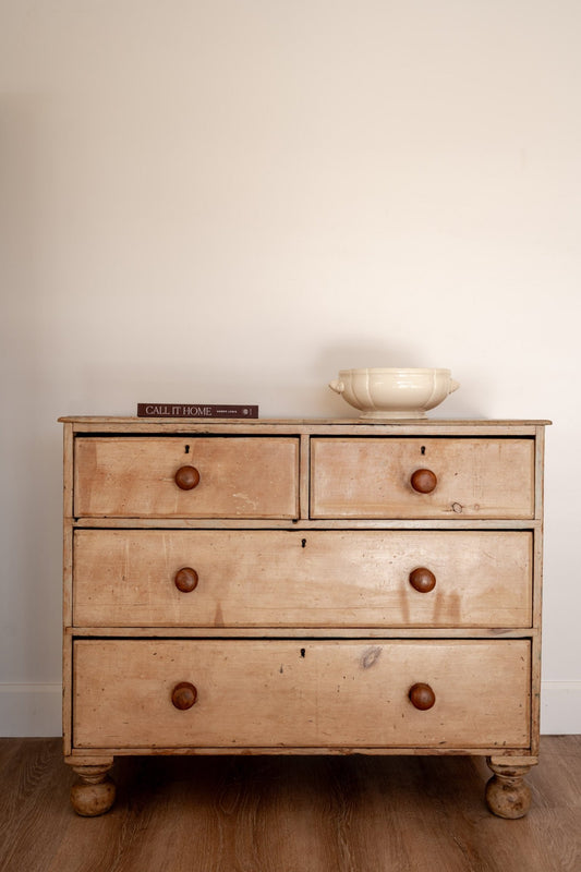 Antique Pine Dresser | Chest of Drawers - IDYLL MANOR