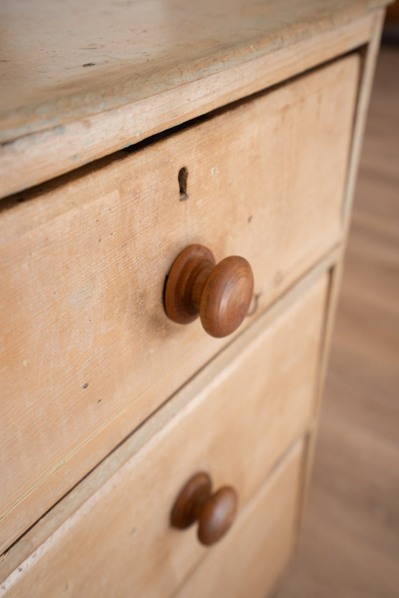 Antique Pine Dresser | Chest of Drawers - IDYLL MANOR
