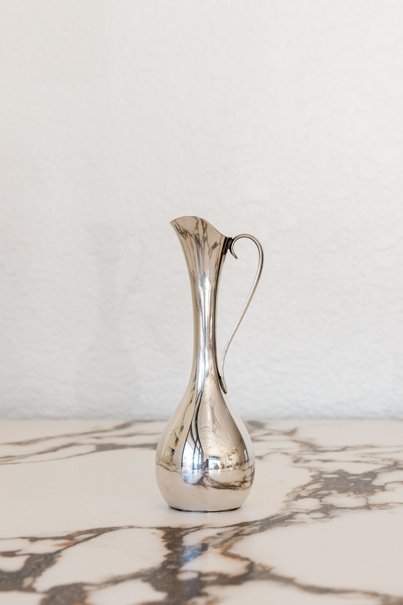 Vintage Silver - Plated Stem Flower Vases (Multiple Styles) - IDYLL MANOR
