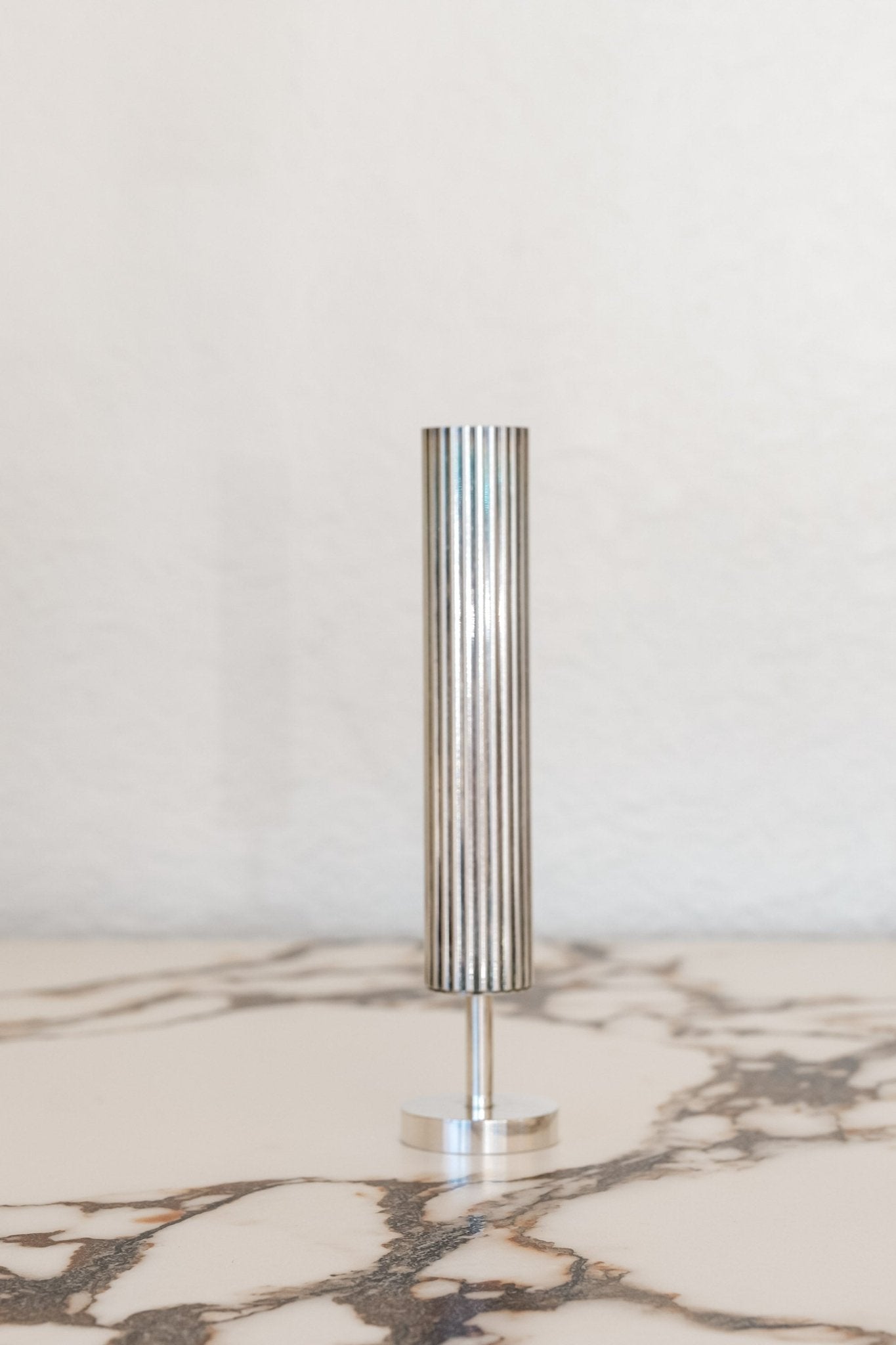 Vintage Silver - Plated Stem Flower Vases (Multiple Styles) - IDYLL MANOR
