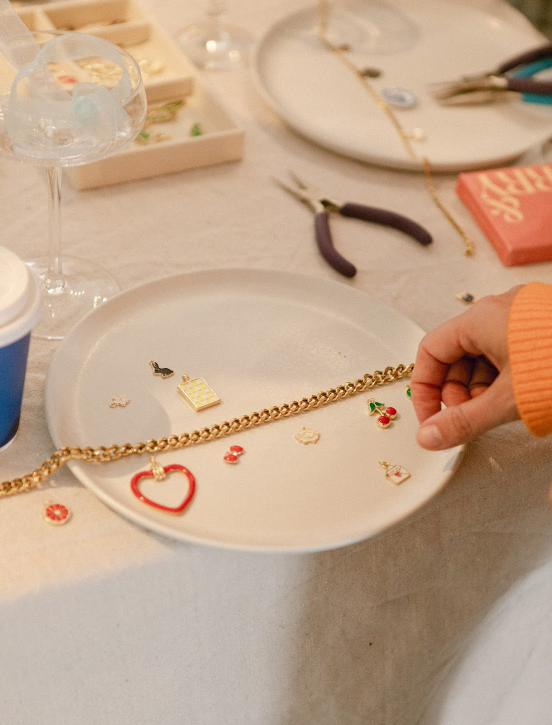 Charm Necklace Party|  Idyll Manor x Golden Hour Bar