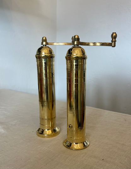 Brass Salt & Pepper Grinders