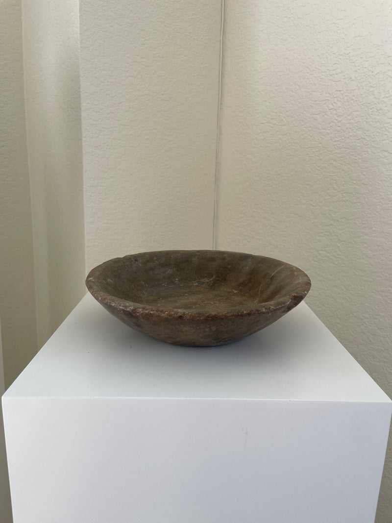 Round Marble Bowl - IDYLL MANOR