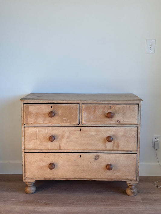 Antique Pine Dresser | Chest of Drawers - IDYLL MANOR