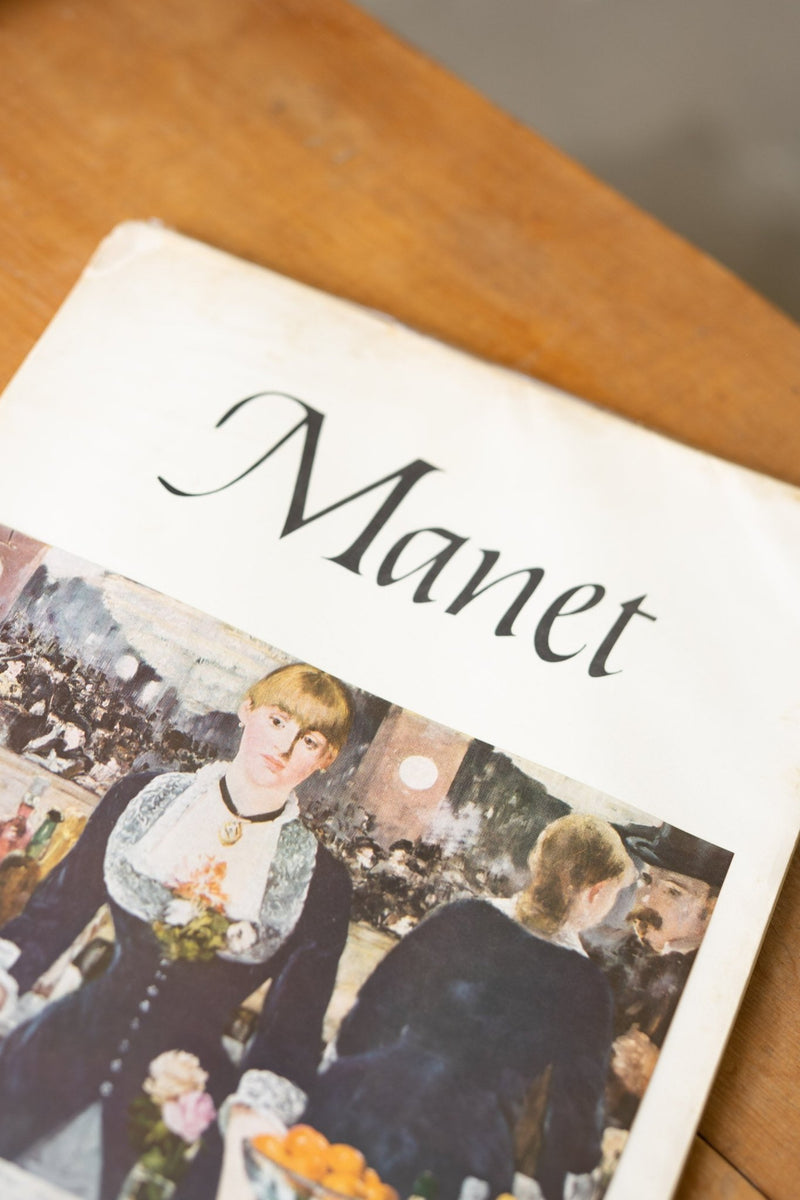 Large Vintage Art Print Coffee Table Book | Manet - IDYLL MANOR