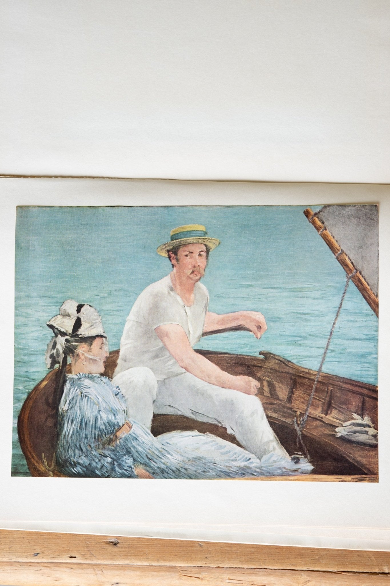 Large Vintage Art Print Coffee Table Book | Manet - IDYLL MANOR