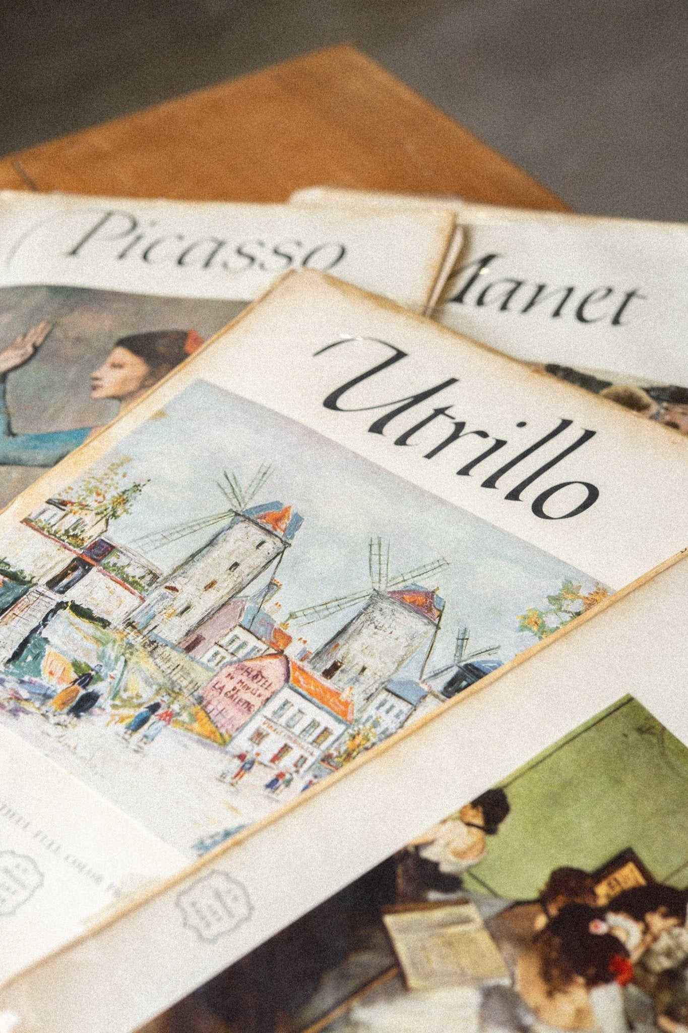 Large Vintage Art Print Coffee Table Book | Manet - IDYLL MANOR