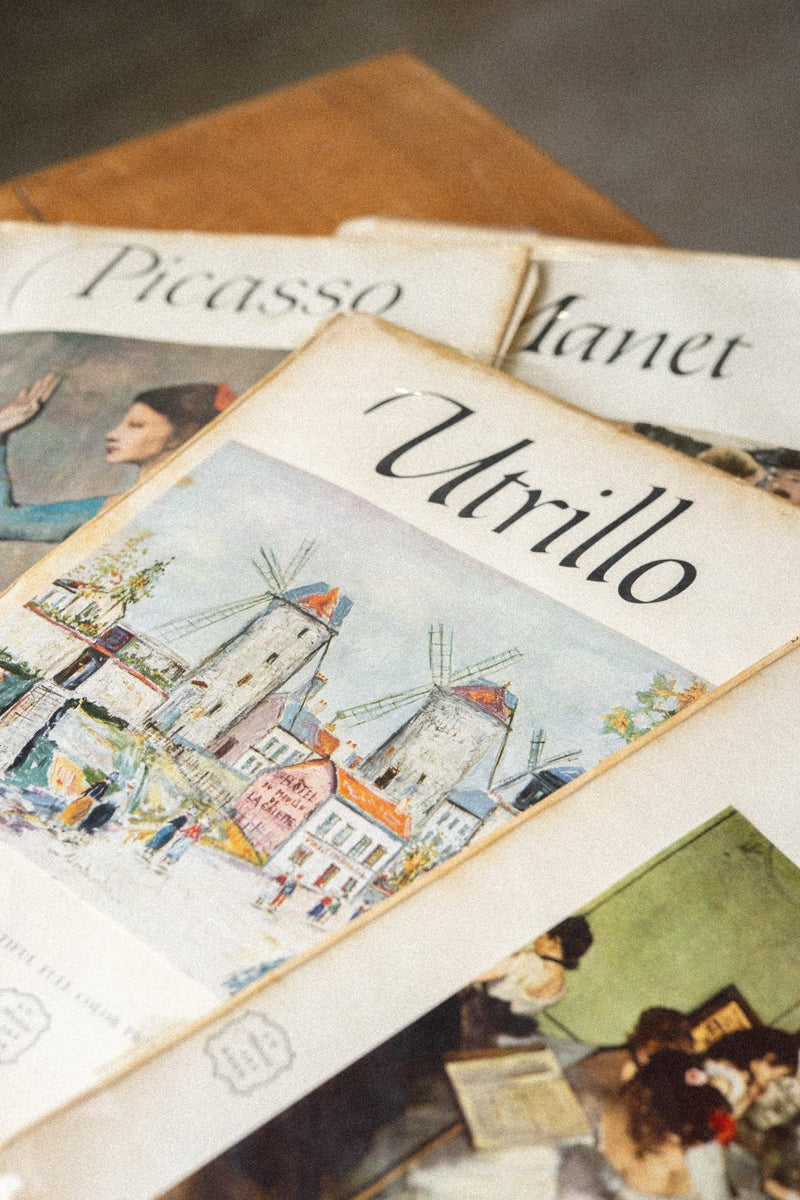 Large Vintage Art Print Coffee Table Book | Manet - IDYLL MANOR