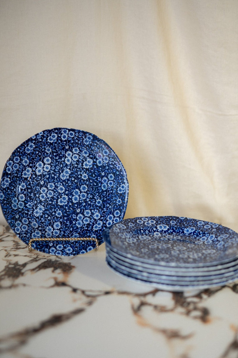 Calico Dinner Plates | Set of 4 - IDYLL MANOR