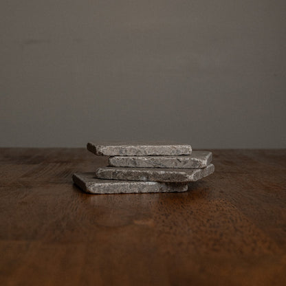 Raw Marble Coaster Set | Fossil